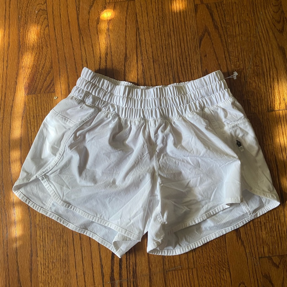 Lululemon white shorts